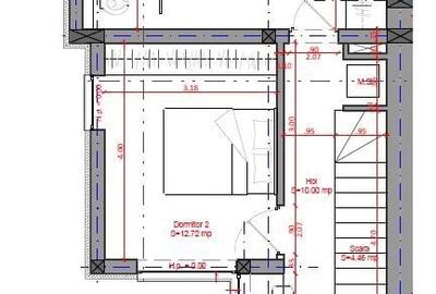Duplex cu 4 camere cu Canalizare în Lipovei - 34