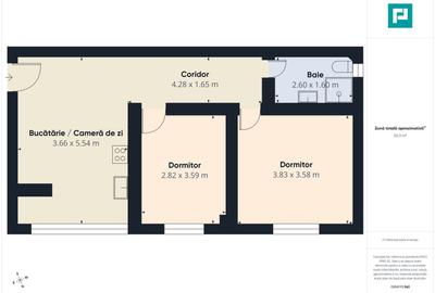 Apartament cu 3 camere decomandat în Exterior Nord - 11