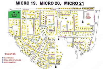 Apartament cu 2 camere semidecomandat în Central