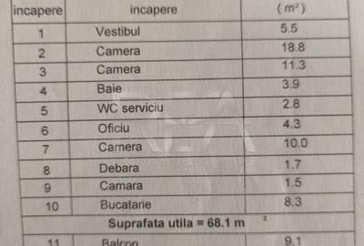 3 camere, decomandat, et 1/10, centrala-Bdul Ghencea - 15