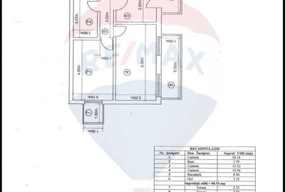 Apartament cu 3 camere semidecomandat în Central - 8
