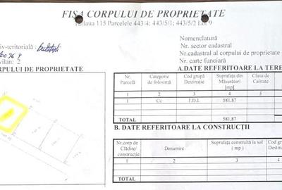 Teren Corbeanca -Balotesti suprafata 581 mp (24x24,5) Teren Corbeanca -Balotesti suprafata 581 mp (24x24,5) - 3