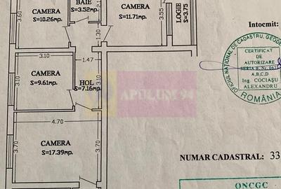 Apartament cu 4 camere semidecomandat în Nord - 15