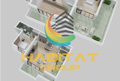 Penthouse cu 4 camere decomandat în Central - 2