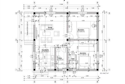 Casă cu 3 camere în Trivale - 3