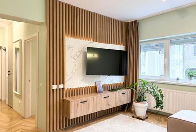 Apartament cu 2 camere decomandat, mobilat în Cișmigiu