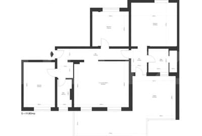 Apartament cu 4 camere decomandat în Ghirodei - 1