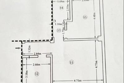 Apartament cu 3 camere decomandat în Tomești - 4