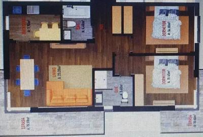 Apartament cu 3 camere decomandat în Dobroești - 4