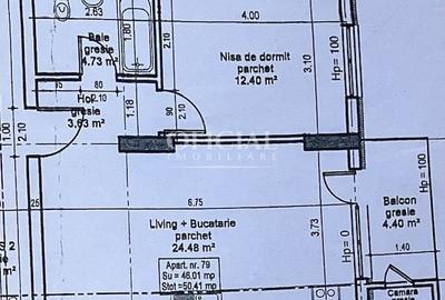 Apartament cu 2 camere semidecomandat în Florești - 15