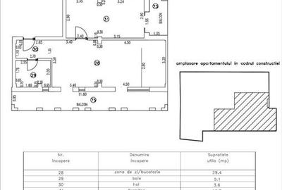 Apartament cu 2 camere decomandat în Ultracentral - 7