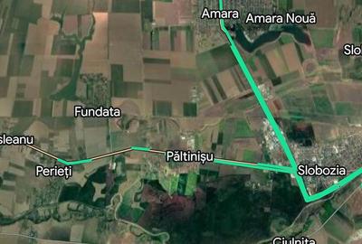 Teren de 2400 mp, în Perieți - 2