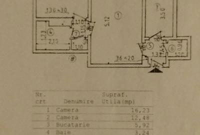 Apartament cu 2 camere semidecomandat în Domenii - 3
