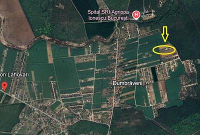 Teren Construcții intravilan de 644 mp, în Balotești