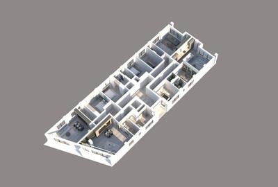 Apartament cu 3 camere decomandat în Palazu Mare - 2