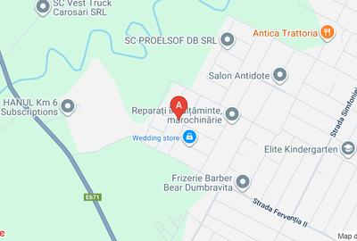 OCAZIE! Vând teren 841mp, Fs 21,47 ml, Asfalt la 20m,  131 euro/mp, Dumbravița, - 1