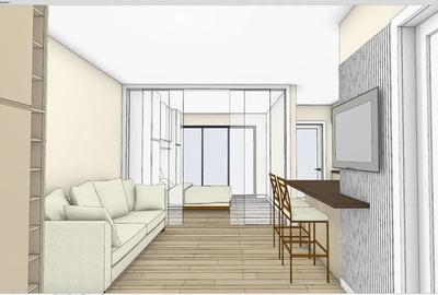 Apartament de 39,49mp cu parcare pe strada Sopor - 1