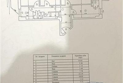 CENTRU -PALAS MALL apartament 3 cam etajul 1 - 1