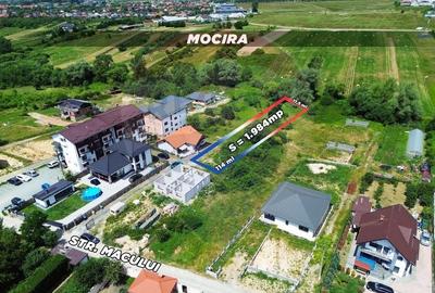 Teren intravilan de 1984 mp, în Mocira