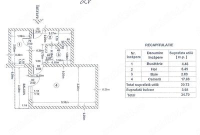 Garsonieră decomandată în Ostroveni - 2