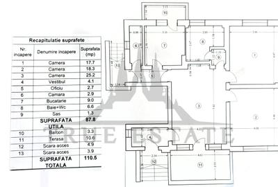 Apartament cu 3 camere semidecomandat, mobilat în Aviatorilor - 17