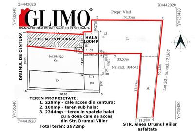 Teren de 2344 mp, în Țiglina 3 - 4
