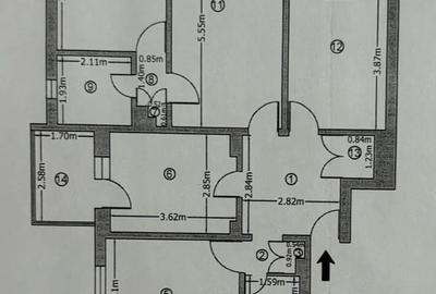 Apartament cu 4 camere decomandat în Rahova - 1
