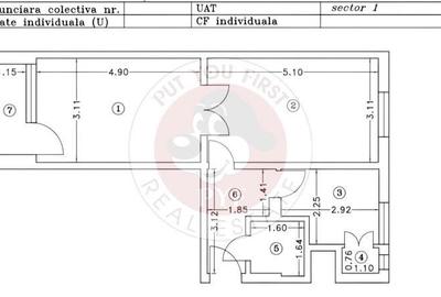 Apartament cu 2 camere semidecomandat, mobilat în Floreasca - 4