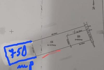 Teren de 2380 mp, în Florești - 2