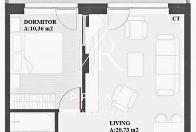 Apartament 2 camere, 45mp, semifinisat,  parcare la cerere, zona Eroilor! - 7
