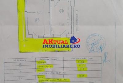 Apartament cu 2 camere, mobilat în Central - 5