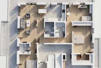 Apartament cu 4 camere în Dâmbul Rotund - 2