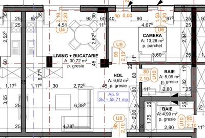 Apartament 2 camere finisat, zona verde - 6