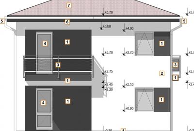 0% comision – Duplex in zona centrala , compartimentare optima, Floresti - 13