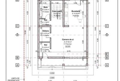 Casă cu 4 camere cu Teren 500 Mp în Central