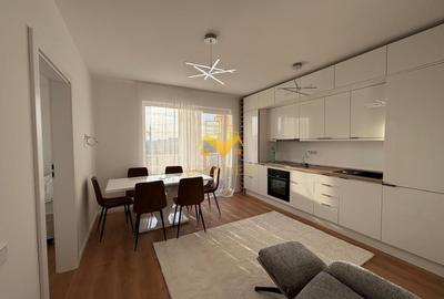 Apartament cu 3 camere semidecomandat, mobilat în Apahida