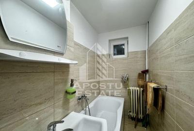 Apartament cu 3 camere semidecomandat în Dacia
