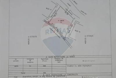 Teren de 309 mp, în Central