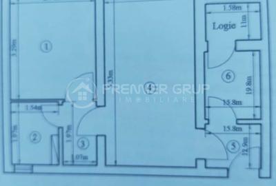 Apartament cu 2 camere în Podu Roș - 1