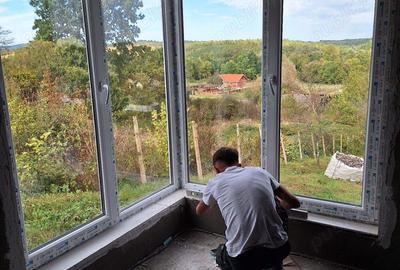 De vanzare teren cu casa in dorgos. Jud arad. - 2