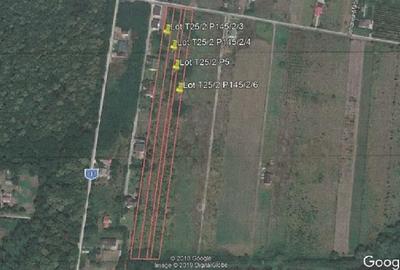 SNAGOV, Teren intravilan - 17.500 mp - DESCHIDERE LA LAC SI DRUM - 2