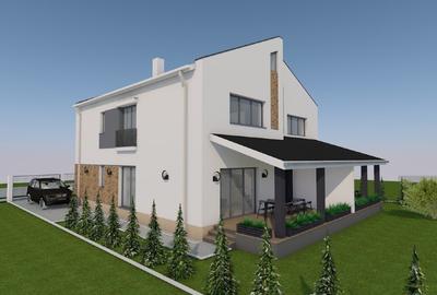 Urbanova - Duplex individual, P+E, 5 camere, 3 bai, 115 mp utili + terasa - 3