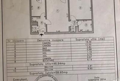 Apartament cu 2 camere semidecomandat în Central - 1
