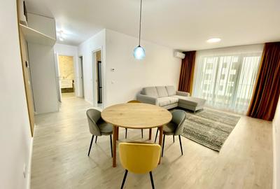 Apartament cu 2 camere, mobilat în Băneasa