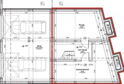 Duplex cu 4 camere cu Canalizare în Dâmbul Rotund - 2