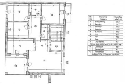 Apartament 4 Camere 136mp | Terasa|  Otopeni Odai | 0 comision | Nou | Luminos - 20