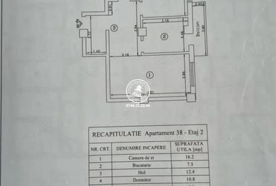 Apartament cu 2 camere decomandat, mobilat în Central - 6