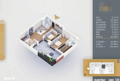 Apartament cu 3 camere în Theodor Pallady - 3