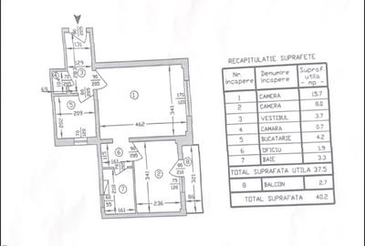 Apartament 2 camere, 1’ Parcul Tei(Roata), 40 mp ST, Renovat mobilat total 2025 - 16