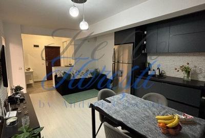 Apartament cu 2 camere semidecomandat, mobilat în Baciu